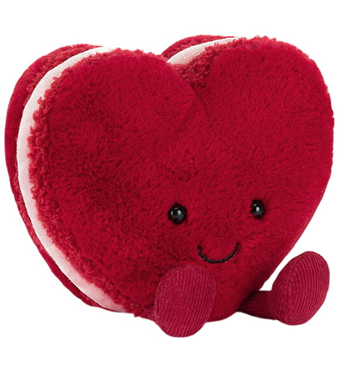 Jellycat Bamse - 13x12 cm - Amuseables Arlette Heart Macaron Jellycat Bamse - 13x12 cm - Amuseables Arlette Heart Macaron