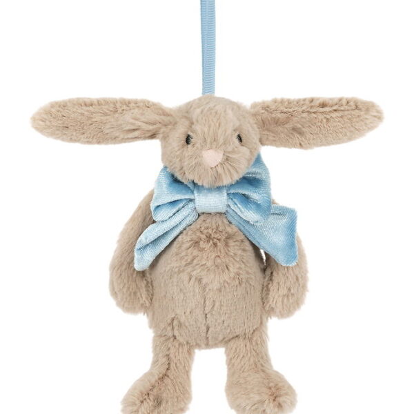 Jellycat Bamse - 13x6 cm - Bashful Beige Bunny Decoration
