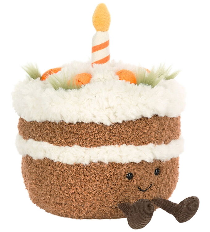Jellycat Bamse - 15x15 cm - Amuseables Carrot Cake