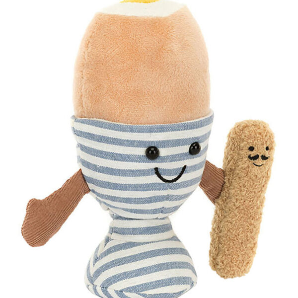 Jellycat Bamse - 16x12 cm - Amuseables Eggetha Egg & Lance Soldi