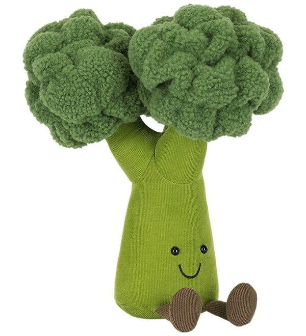 Jellycat Bamse - 24x21 cm - Amuseables Broccoli Jellycat Bamse - 24x21 cm - Amuseables Broccoli