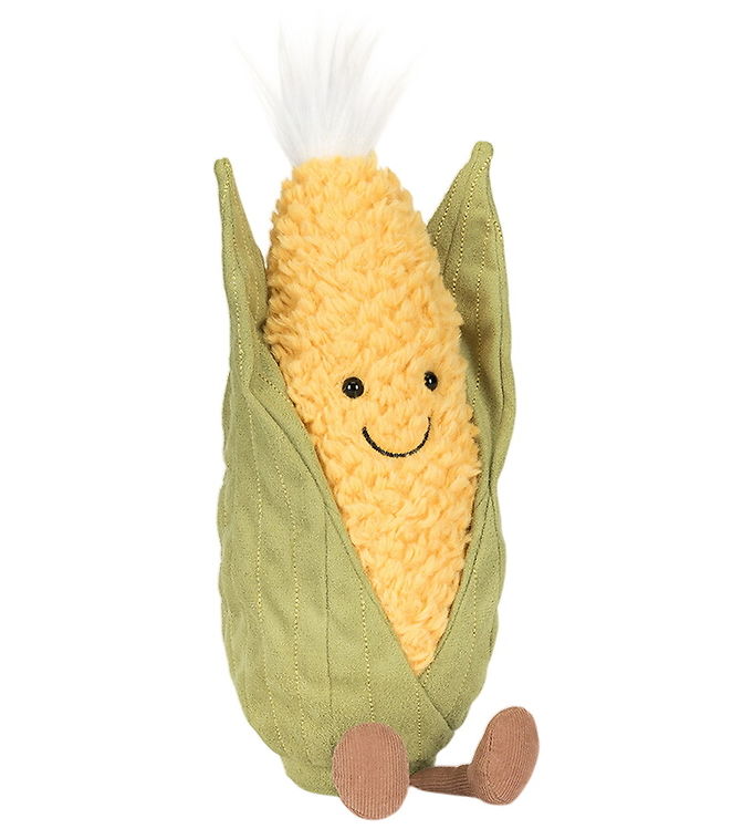Jellycat Bamse - 27x8 cm - Amuseables Sweetcorn Jellycat Bamse - 27x8 cm - Amuseables Sweetcorn