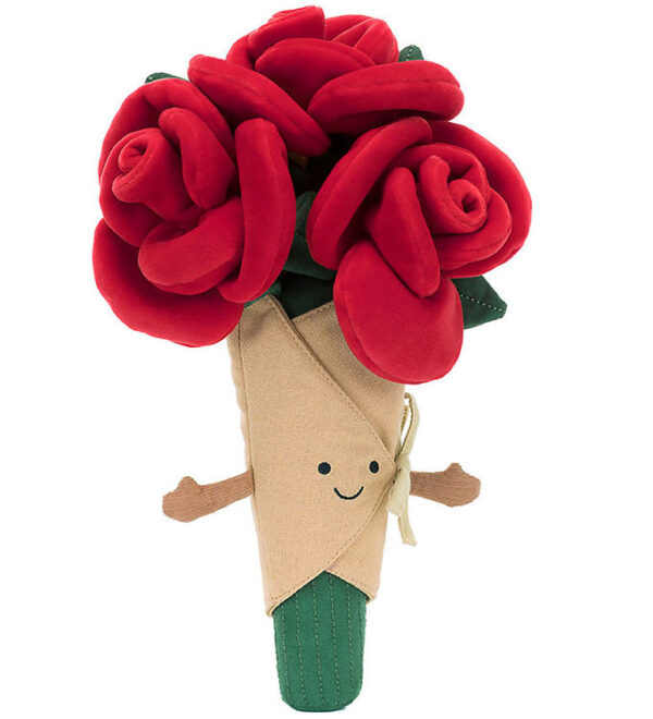 Jellycat Bamse - 30x17 cm - Amuseables Rose Bouquet Jellycat Bamse - 30x17 cm - Amuseables Rose Bouquet