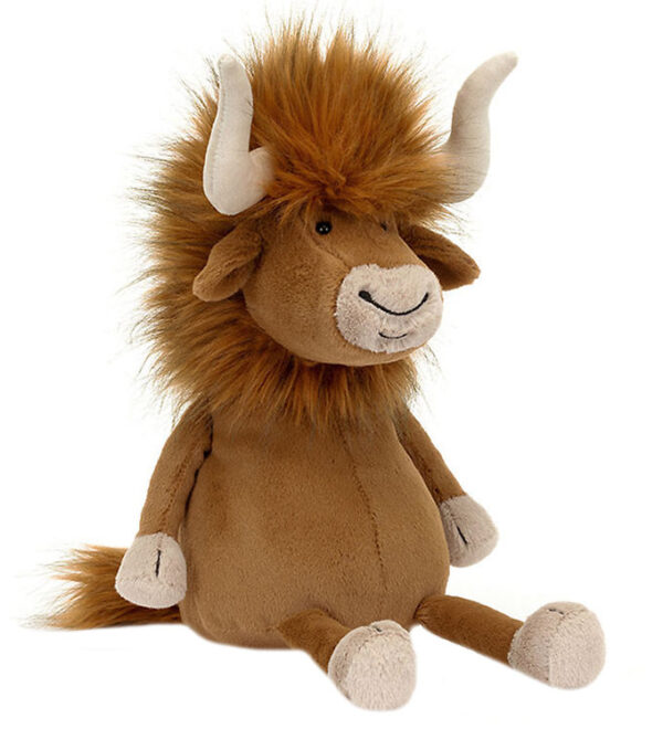 Jellycat Bamse - 33x14 cm - Ramone Bull Jellycat Bamse - 33x14 cm - Ramone Bull