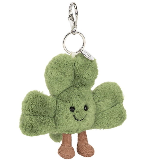 Jellycat Nøglering - 16x12 cm - Amuseables Siofra Shamrock