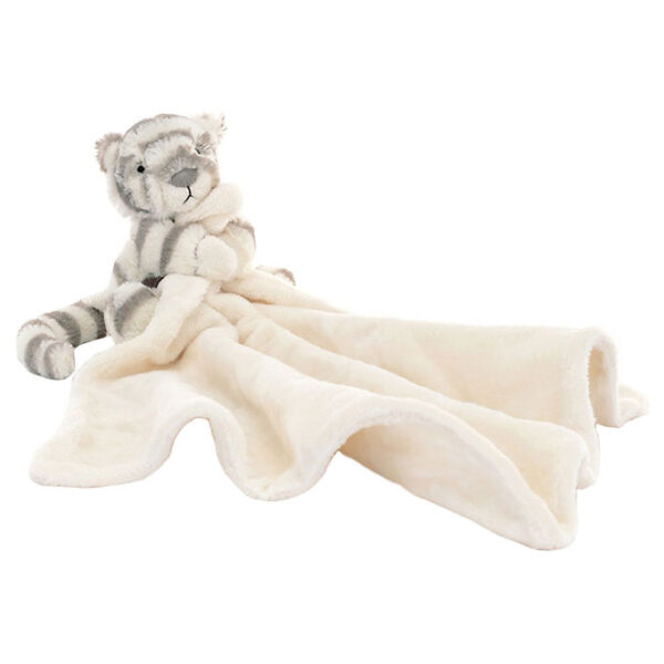 Jellycat Nusseklud - 34x34 cm - Bashful Snow Tiger