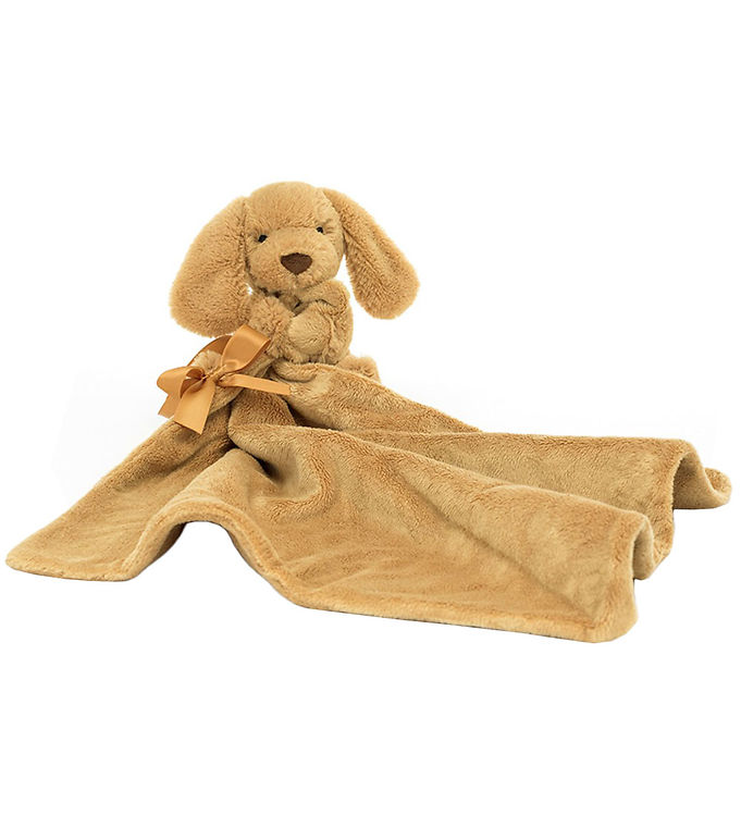 Jellycat Nusseklud - 34x34 cm - Bashful Toffee Puppy Jellycat Nusseklud - 34x34 cm - Bashful Toffee Puppy
