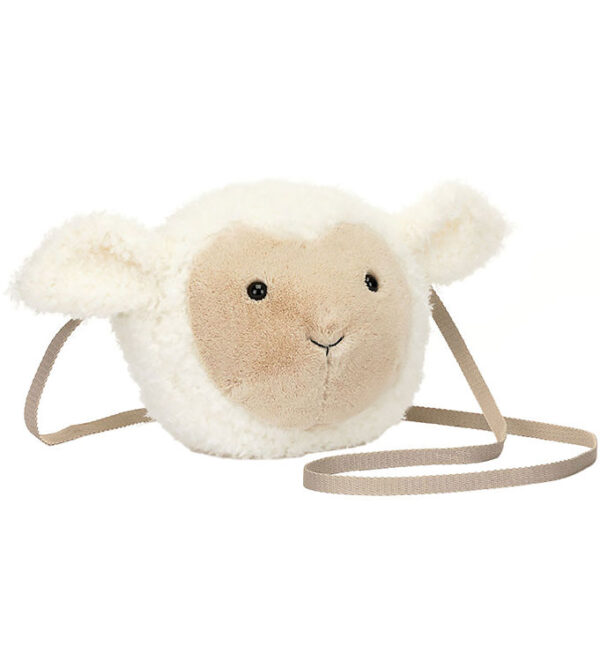Jellycat Skuldertaske - 19x19 cm - Little Lamb