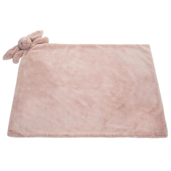 Jellycat Tæppe - 70x56 cm - Bashful Luxe Bunny Rosa Blankie