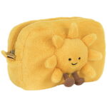 Jellycat Taske - 13x19 cm - Amuseables Sun Pouch - Gul