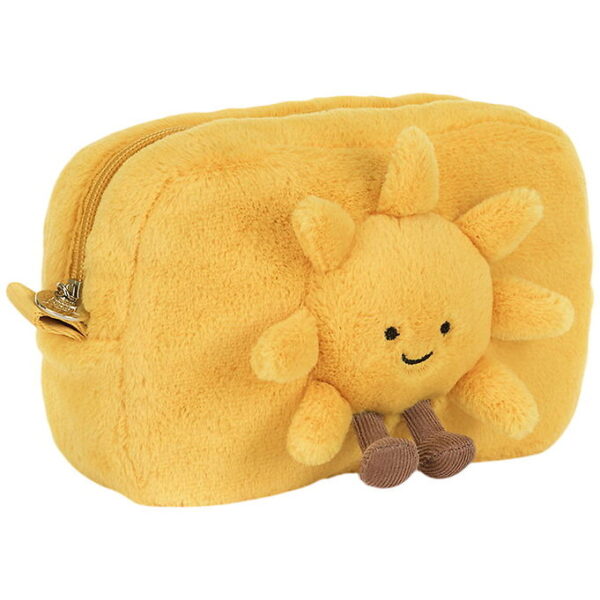 Jellycat Taske - 13x19 cm - Amuseables Sun Pouch - Gul