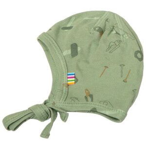 Joha Babyhjelm - Bambus -Støvet Grøn m. Værktøj