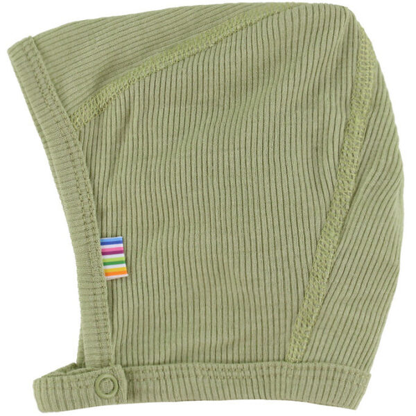 Joha Babyhjelm - Rib - Uld/Silke - Grøn Joha Babyhjelm - Rib - Uld/Silke - Grøn