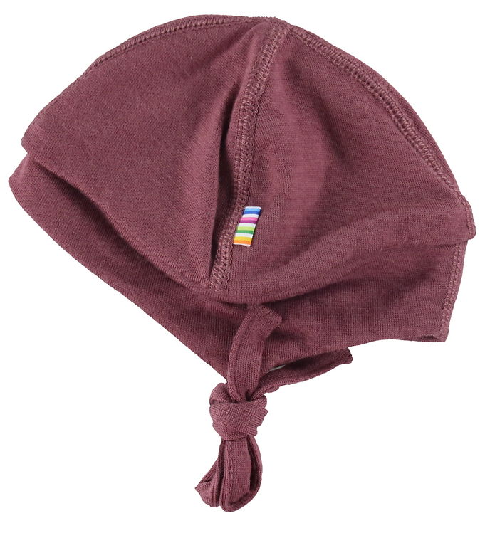 Joha Babyhjelm - Uld - 2-lags - Bordeaux Joha Babyhjelm - Uld - 2-lags - Bordeaux