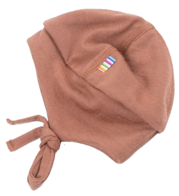 Joha Babyhjelm - Uld - 2-lags - Rødbrun Joha Babyhjelm - Uld - 2-lags - Rødbrun