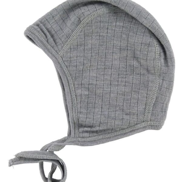 Joha Babyhjelm - Uld - Grå