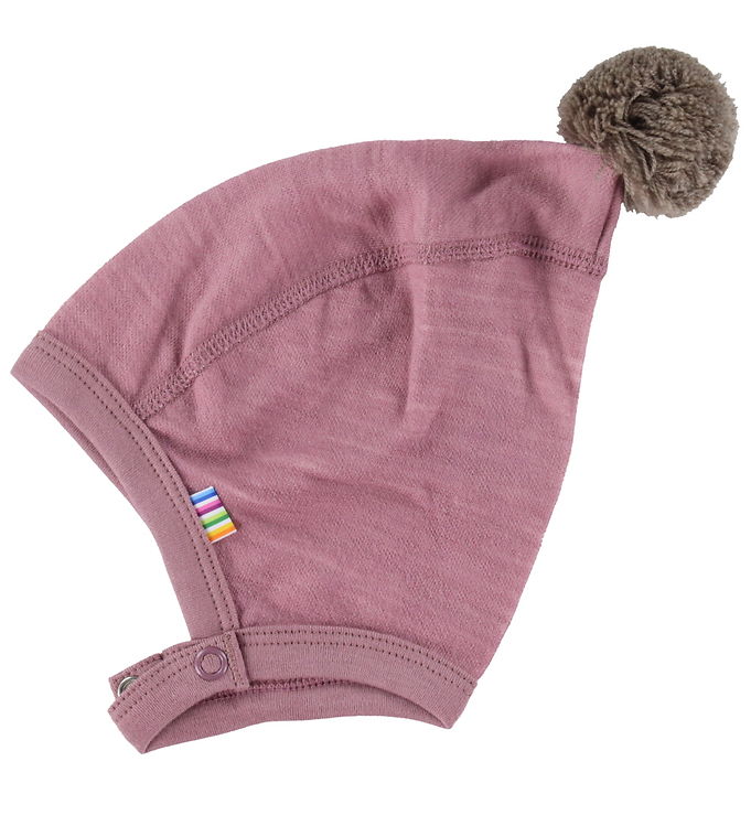 Joha Babyhjelm - Uld/Bambus - Rose Joha Babyhjelm - Uld/Bambus - Rose