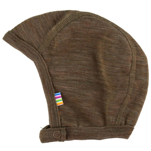 Joha Babyhjelm - Uld/Silke - Brun Meleret