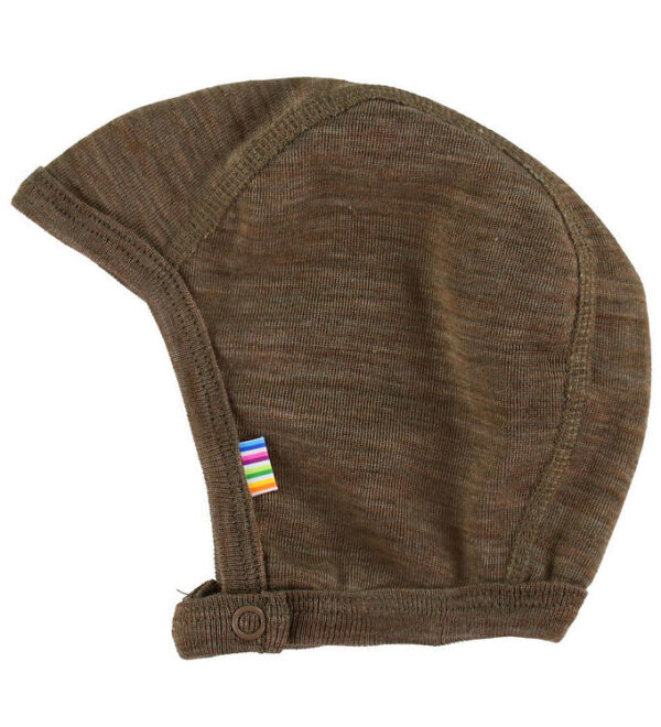 Joha Babyhjelm - Uld/Silke - Brun Meleret Joha Babyhjelm - Uld/Silke - Brun Meleret