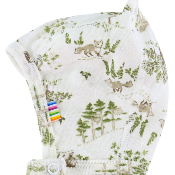 Joha Babyhjelm - Uld/Silke - Off White m. Træer