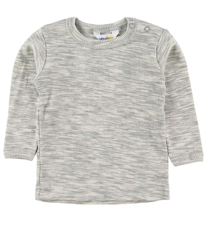 Joha Bluse - Gråmeleret Joha Bluse - Gråmeleret