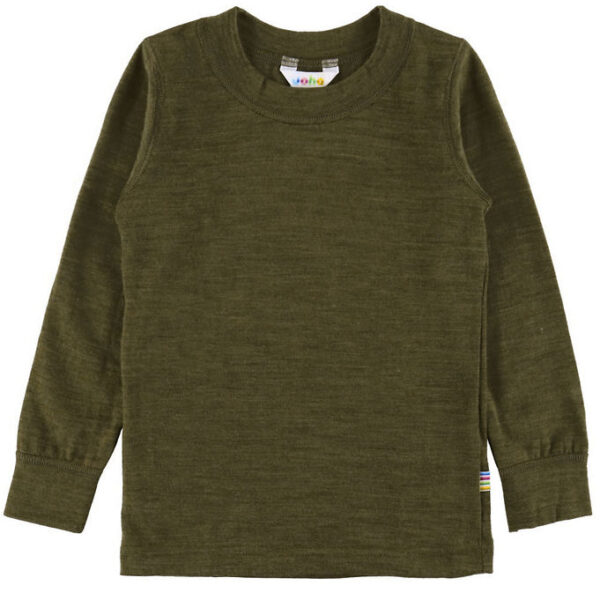 Joha Bluse - Uld - Mos Grøn