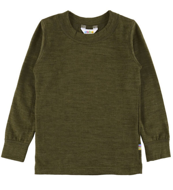 Joha Bluse - Uld - Mos Grøn