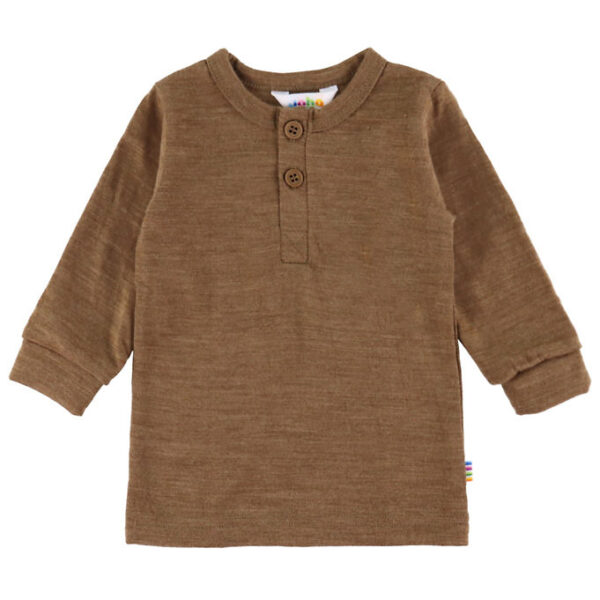 Joha Bluse - Uld - Varm Brun