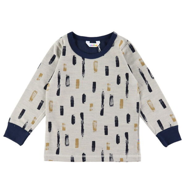 Joha Bluse - Uld/Bomuld - Beige