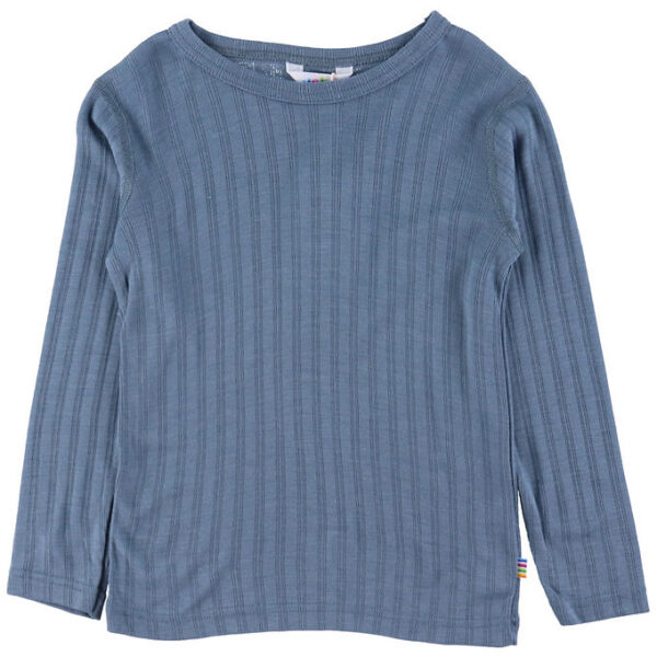 Joha Bluse - Uld/Silke - Blå