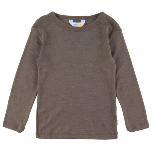 Joha Bluse - Uld/Silke - Brun Joha Bluse - Uld/Silke - Brun