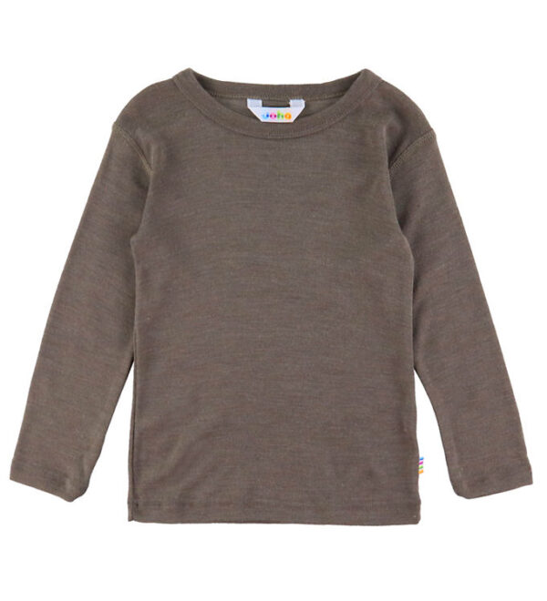 Joha Bluse - Uld/Silke - Brun