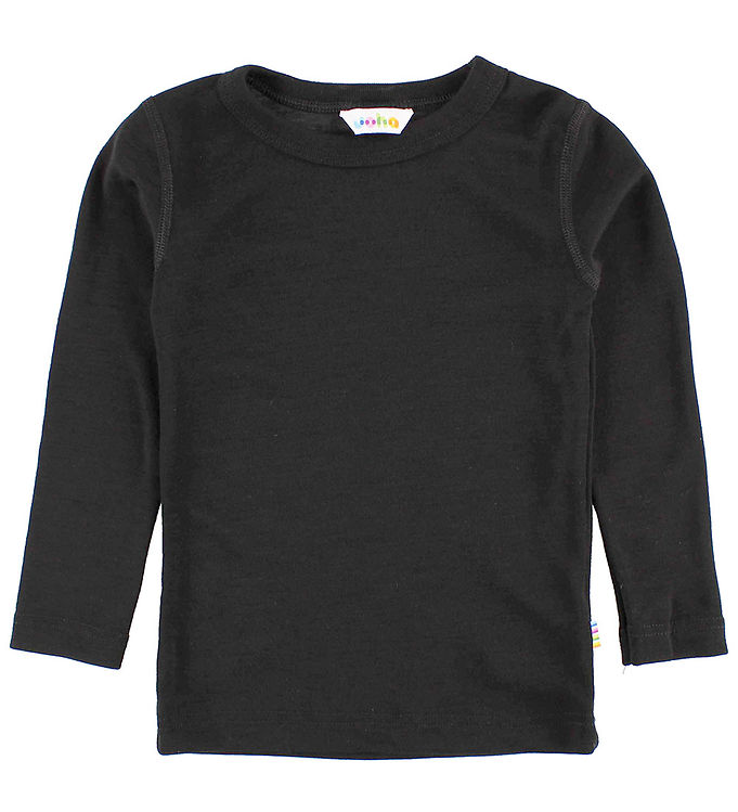 Joha Bluse - Uld/Silke - Sort