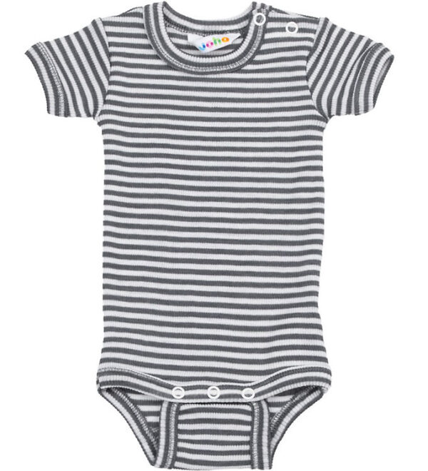 Joha Body K/Æ - Rib - Uld/Silke - Mørkegrå