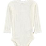 Joha Body - Uld/Silke - L/Æ - Creme m. Hulmønster