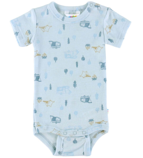 Joha Body k/æ - Uld - Lyseblå m. Camping Joha Body k/æ - Uld - Lyseblå m. Camping