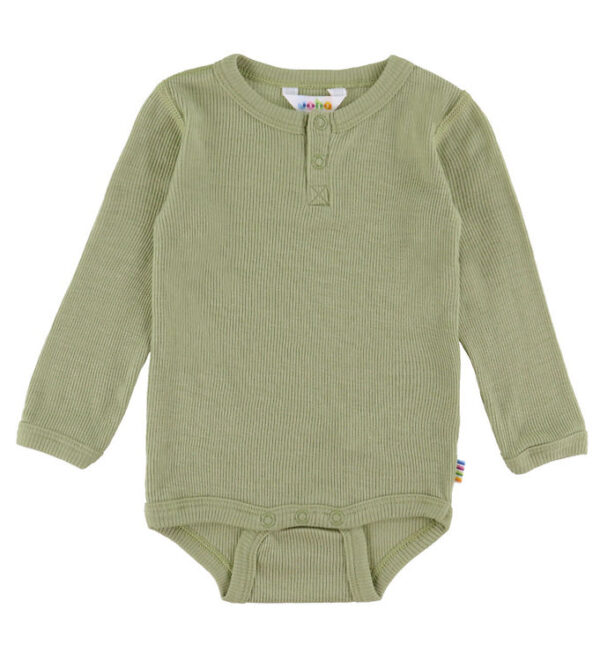 Joha Body l/æ - Rib - Uld/Silke - Grøn
