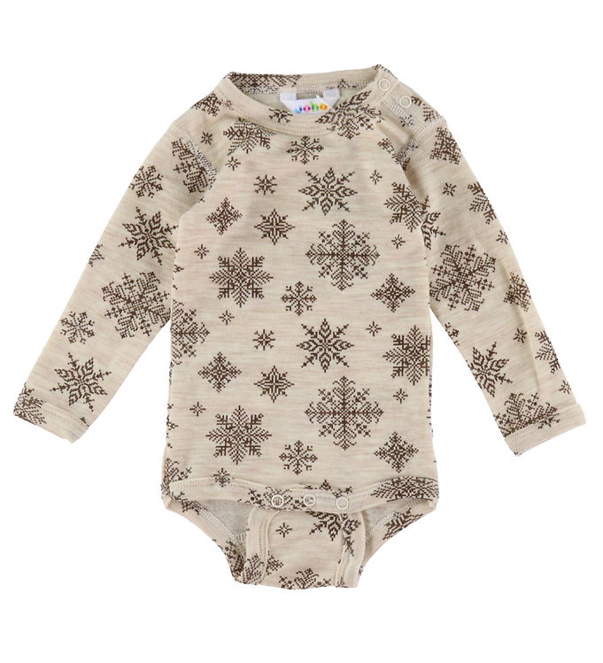 Joha Body l/æ - Uld - Beige Joha Body l/æ - Uld - Beige