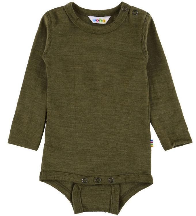 Joha Body l/æ - Uld - Mos Grøn