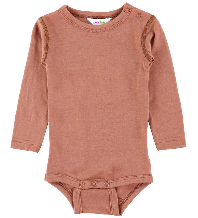 Joha Body l/æ - Uld - Rødbrun Joha Body l/æ - Uld - Rødbrun