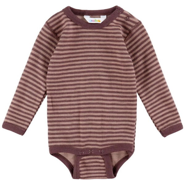 Joha Body l/æ - Uld - Rose m. Striber