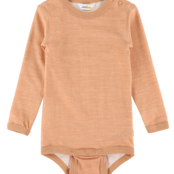 Joha Body l/æ - Uld/Bambus - Fersken