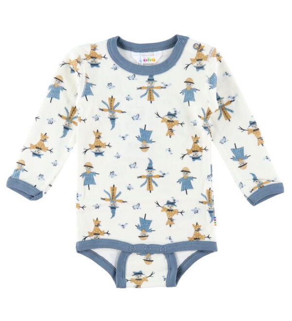 Joha Body l/æ - Uld/Bambus - Off White