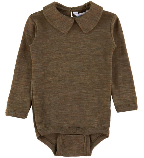 Joha Body l/æ - Uld/Silke - Brun Meleret Joha Body l/æ - Uld/Silke - Brun Meleret
