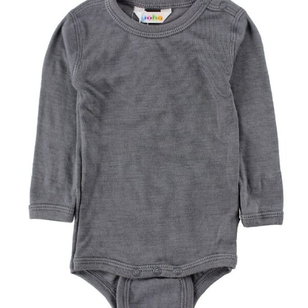 Joha Body l/æ - Uld/Silke - Mørkegrå