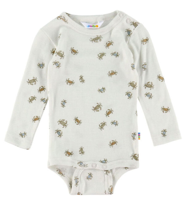 Joha Body l/æ - Uld/Silke - Off White m. Krabber Joha Body l/æ - Uld/Silke - Off White m. Krabber