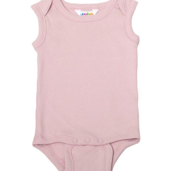 Joha Body u/æ - Rib - Støvet Rosa