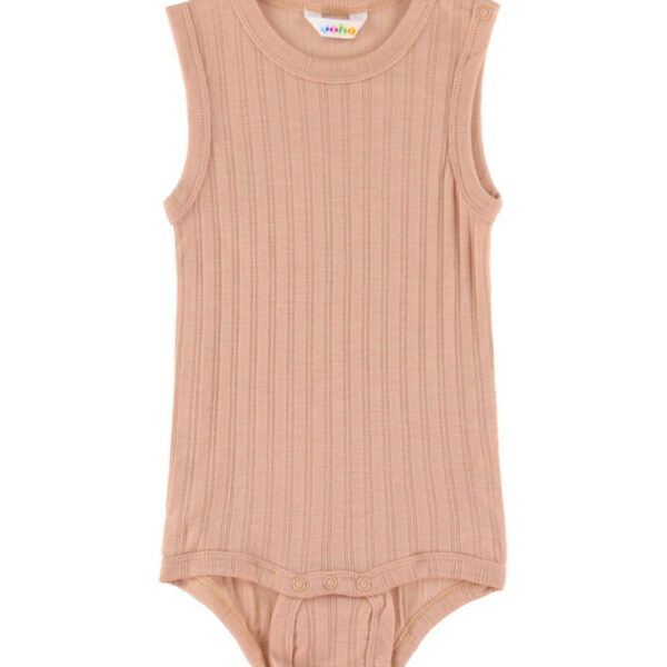 Joha Body u/æ - Uld/Silke - Fersken