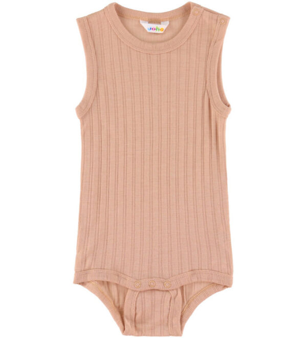 Joha Body u/æ - Uld/Silke - Fersken