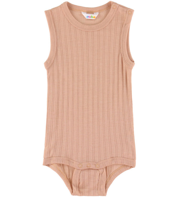 Joha Body u/æ - Uld/Silke - Fersken